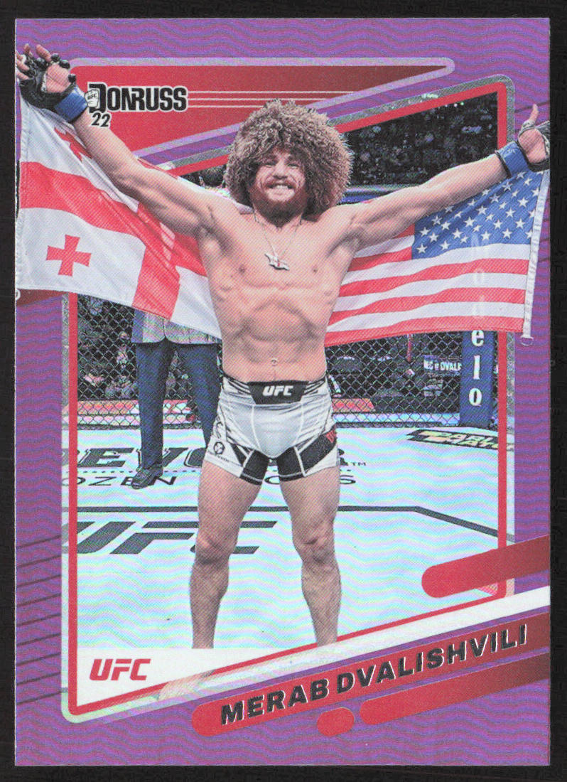 2022 Donruss UFC #6 Merab Dvalishvili