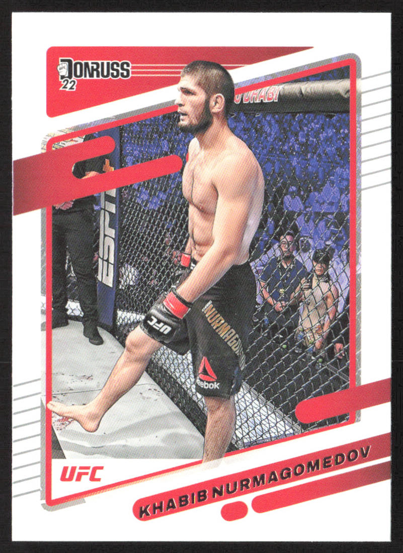 2022 Donruss UFC #4 Khabib Nurmagomedov