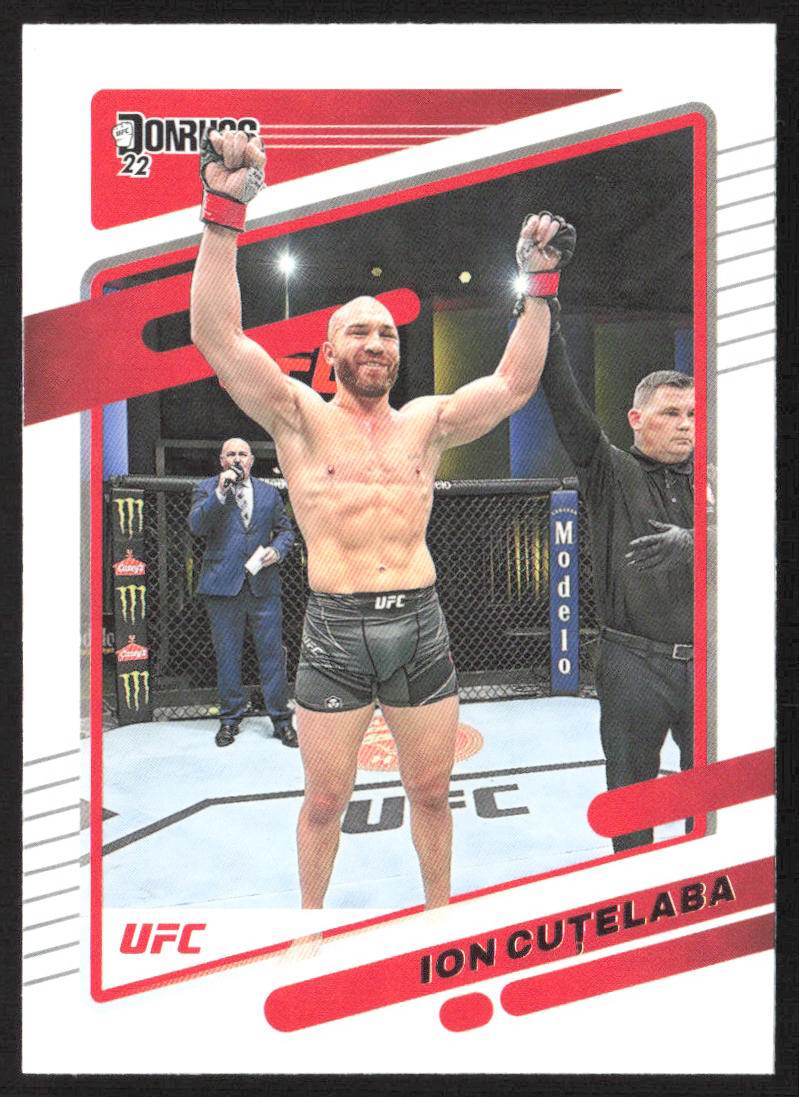 2022 Donruss UFC #195 Ion Cutelaba