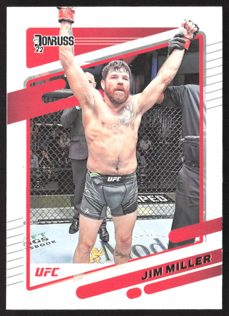 2022 Donruss UFC #141 Jim Miller