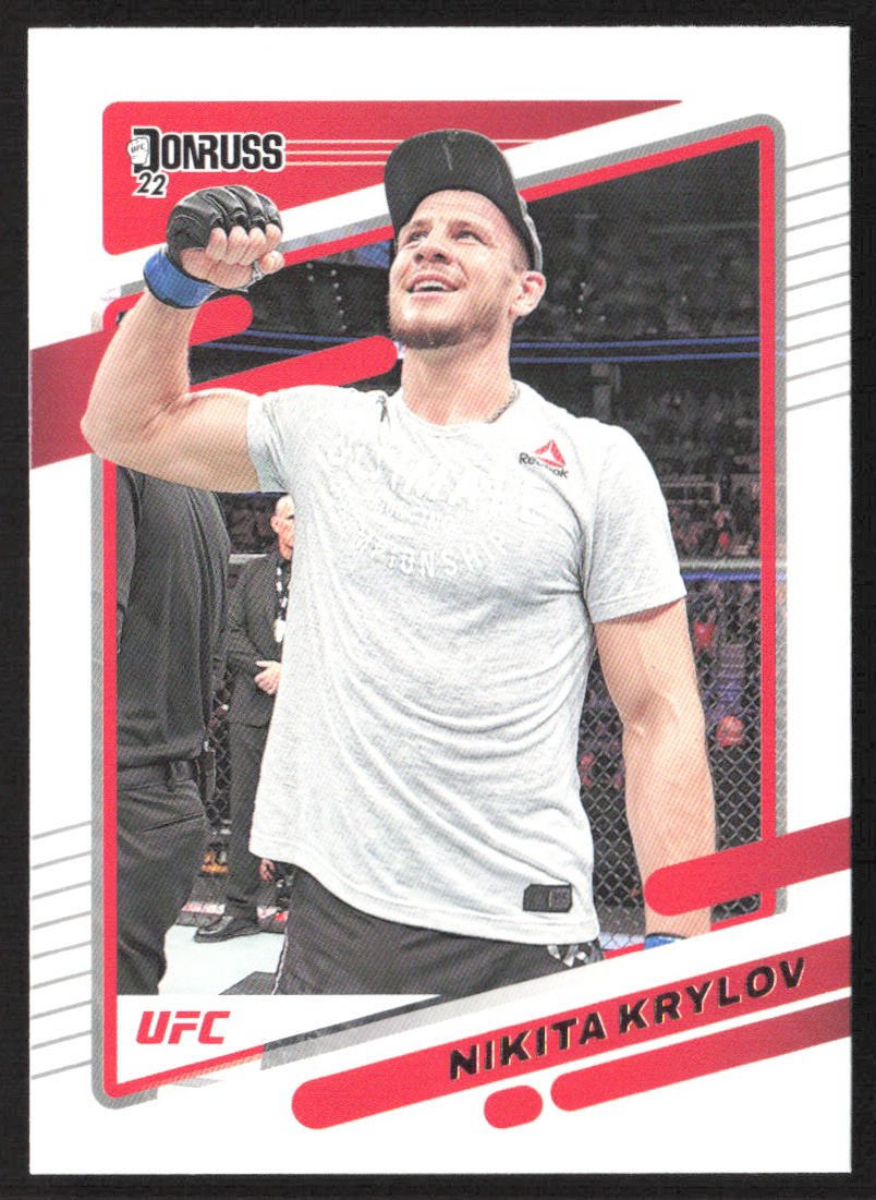 2022 Donruss UFC #144 Nikita Krylov