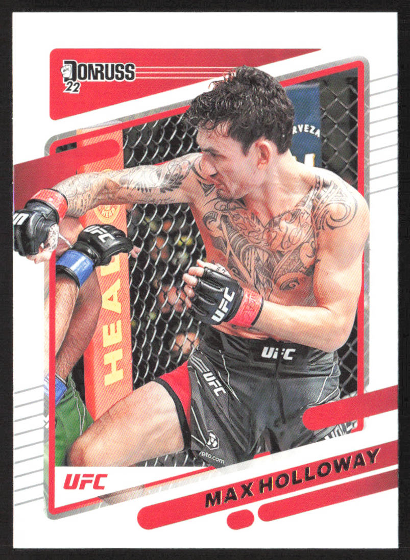 2022 Donruss UFC #94 Max Holloway