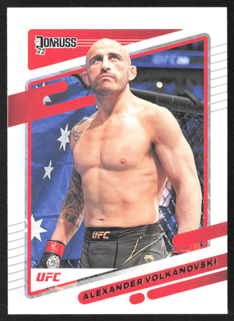 2022 Donruss UFC #23 Alexander Volkanovski