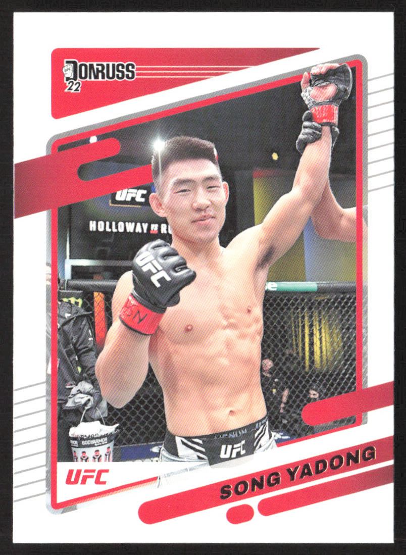 2022 Donruss UFC #103 Song Yadong Green Flood