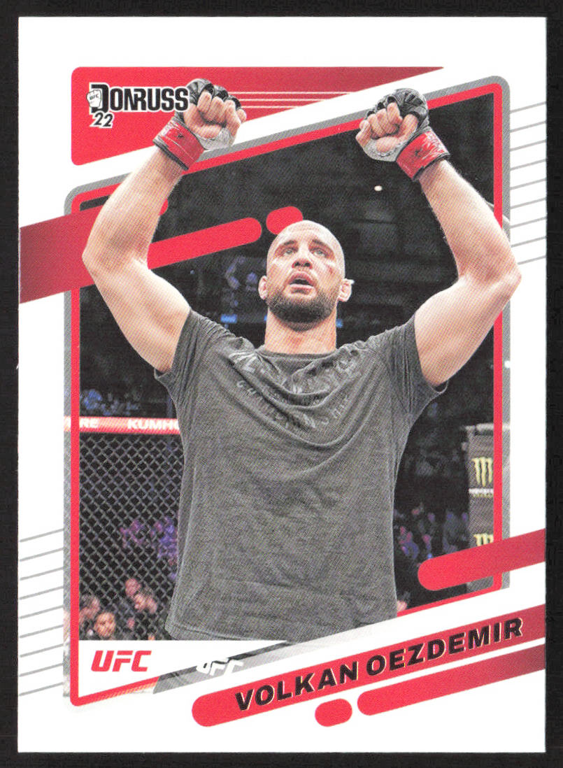 2022 Donruss UFC #161 Volkan Oezdemir