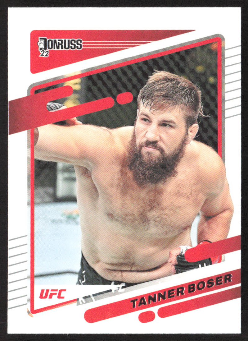 2022 Donruss UFC #182 Tanner Boser