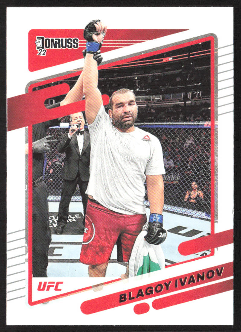 2022 Donruss UFC #196 Blagoy Ivanov