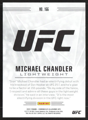 2021 Panini Chronicles UFC #166 Michael Chandler Silver