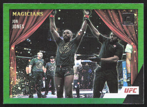 2022 Donruss UFC #9 Jon Jones Magicians Holo Orange Laser