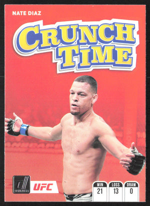 2022 Donruss UFC #20 Nate Diaz Crunch Time