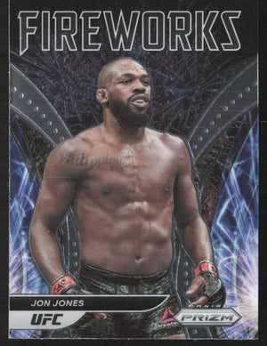 2022 Panini Prizm UFC #20 Jon Jones Fireworks