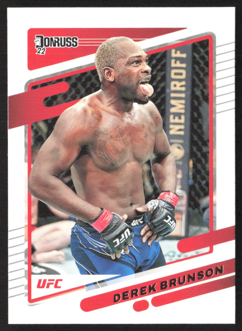 2022 Donruss UFC #77 Derek Brunson