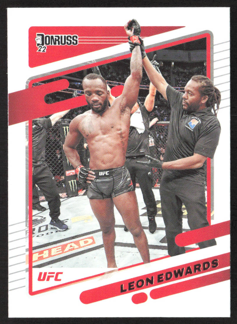 2022 Donruss UFC #24 Leon Edwards #24