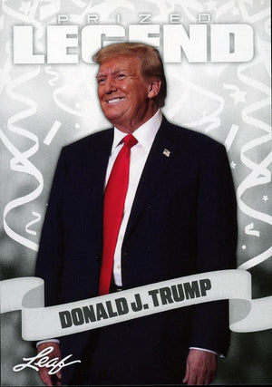 2023 Leaf Prized Legend #05 Donald J Trump