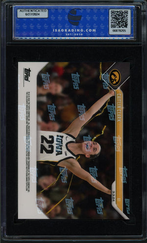 2023-24 Bowman U Now Topps #61 Caitlin Clark ISA 10