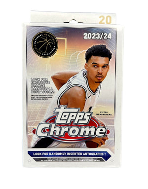 2023-24 Topps Chrome Basketball Hanger Factory Sealed