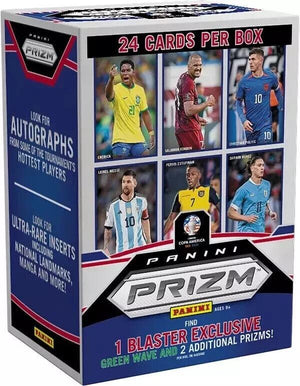 2024 Panini Prizm Copa America Soccer Factory Sealed Blaster Box