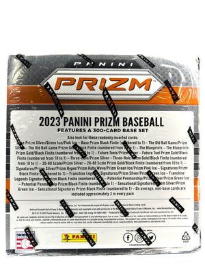 2023 Panini Prizm Baseball Factory Sealed Mega Box