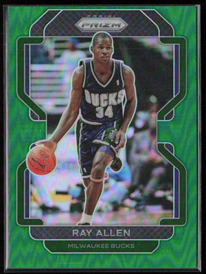 2021-22 Panini Prizm #251 Ray Allen #251 Green