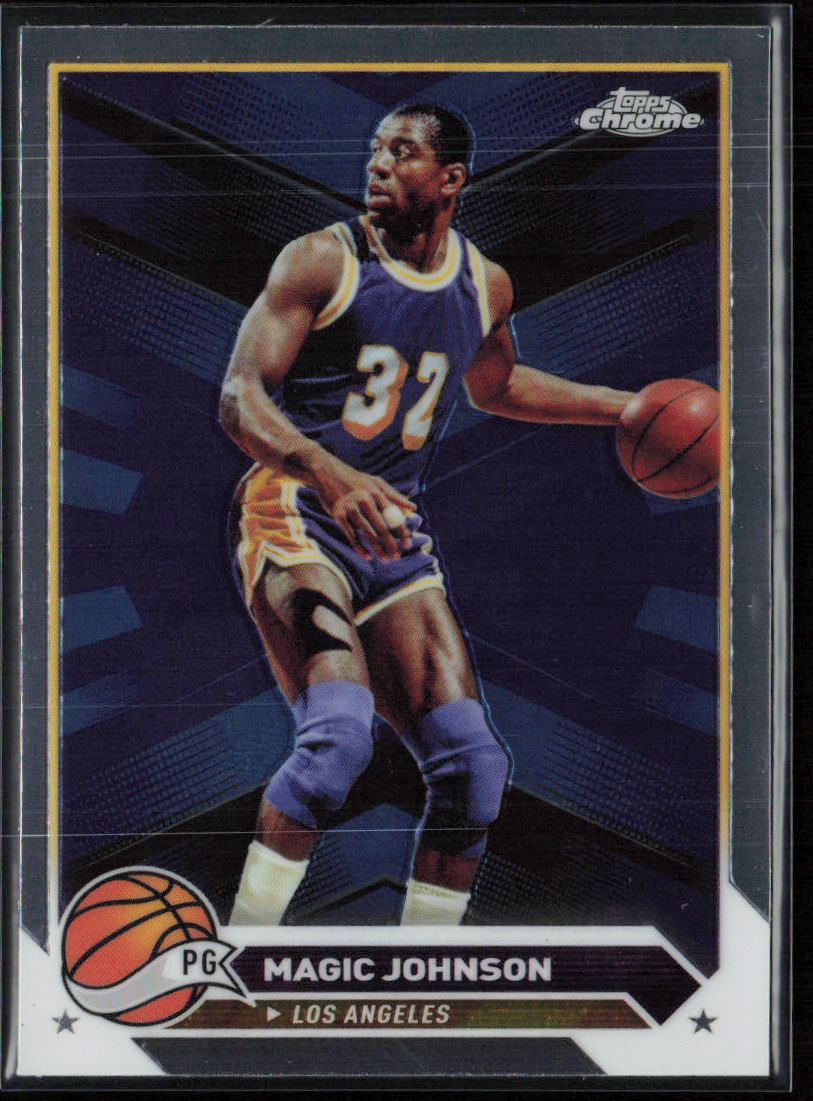 2023-24 Topps Chrome #97 Magic Johnson