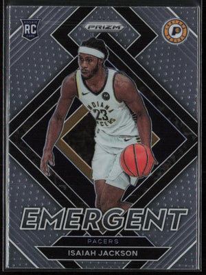 2021-22 Panini Prizm #2 Isaiah Jackson Emergent