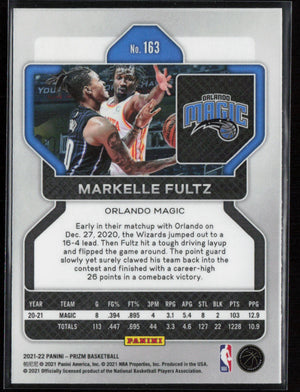 2021-22 Panini Prizm #163 Markelle Fultz