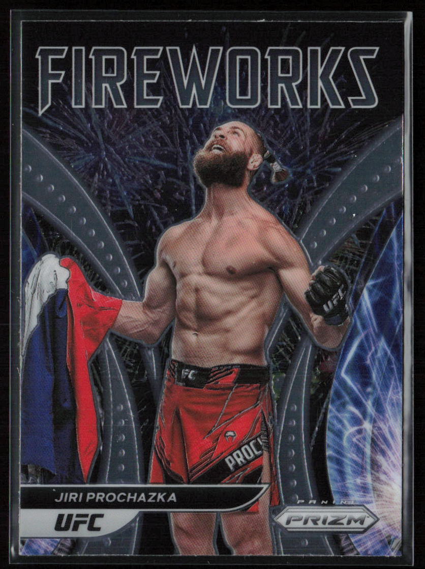 2022 Panini Select UFC #13 Jim Prochazka Fireworks