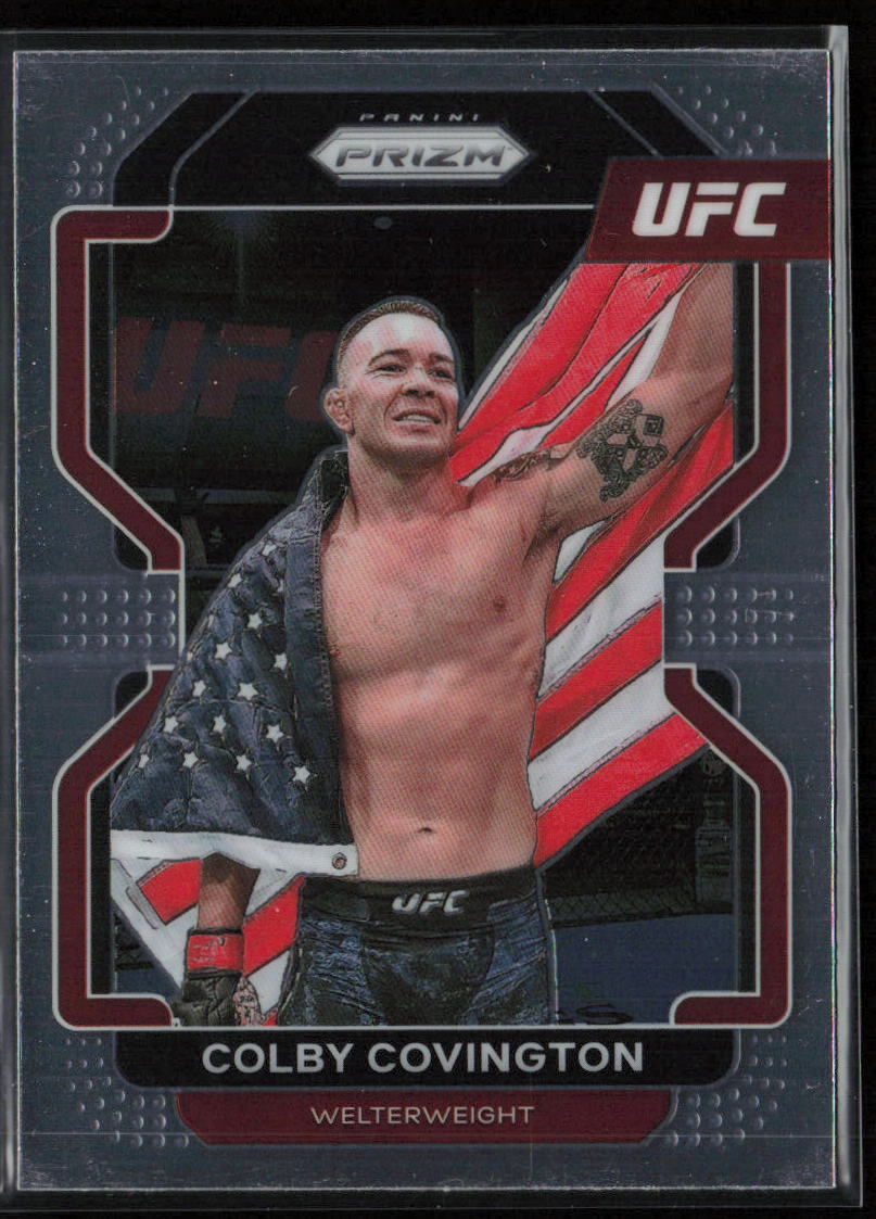 2022 Panini Prizm UFC #121 Colby Covington