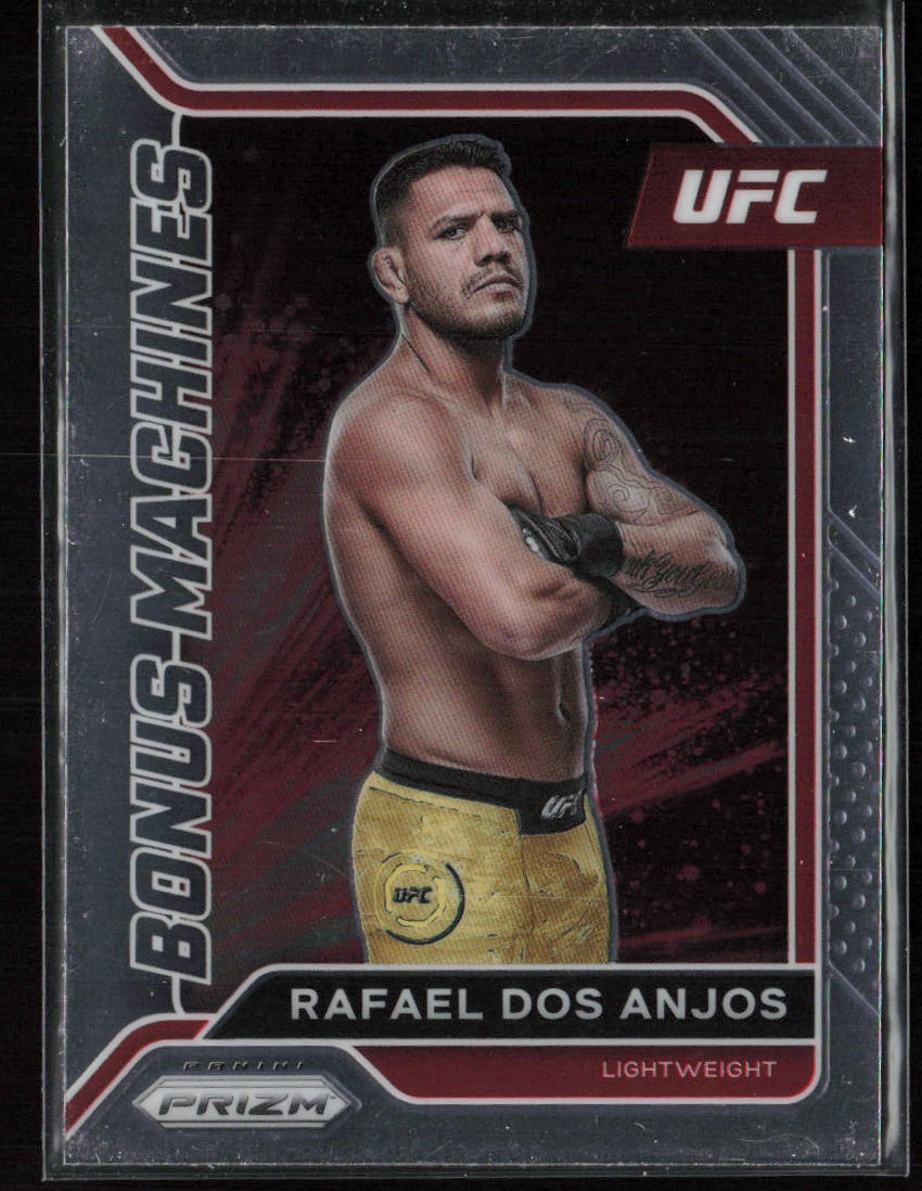 2022 Panini Prizm UFC #14 Rafael Dos Anjos Bonus Machines