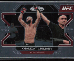 2022 Panini Prizm UFC #94 Khamzat Chimaev