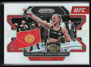 2022 Panini Prizm UFC #52 Valentina Shevchenko #52 Silver