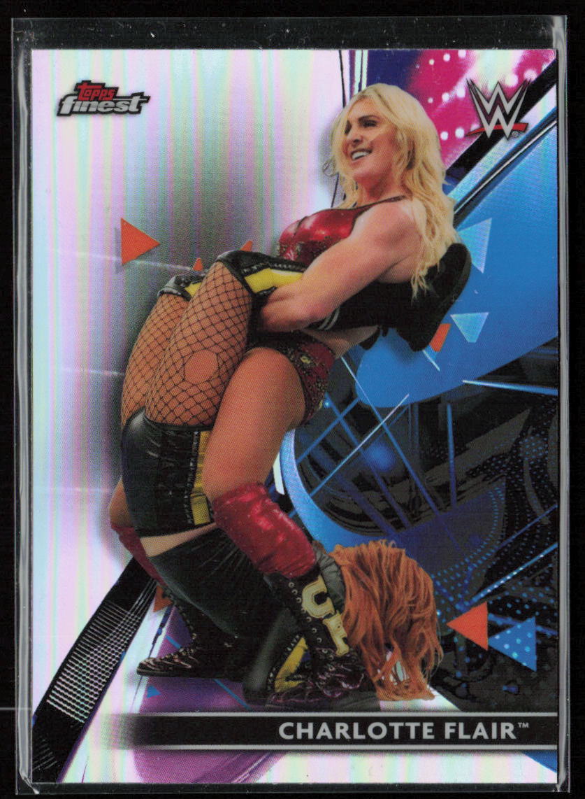 2021 Topps Finest WWE #7 Charlotte Flair