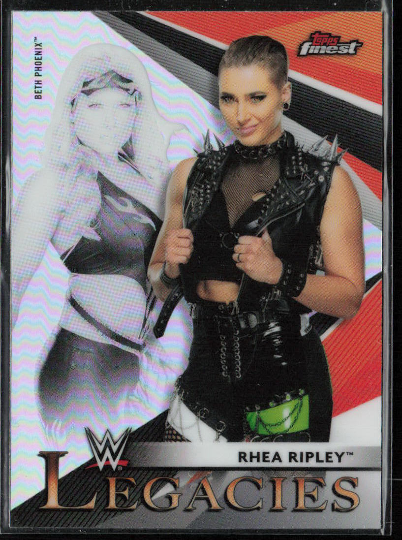 2021 Topps Finest WWE #L-9 Rhea Ripley