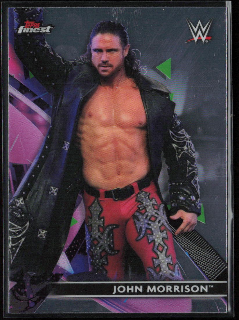 2021 Topps Finest WWE #17 John Morrison