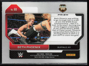 2022 Panini Prizm WWE #60 Beth Phoenix Red, White and Blue