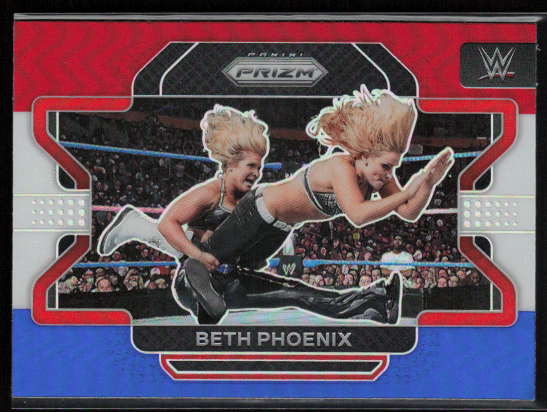 2022 Panini Prizm WWE #60 Beth Phoenix Red, White and Blue