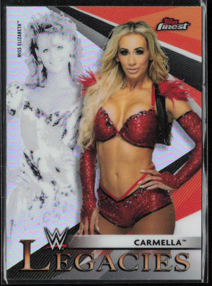 2021 Topps Finest WWE #L-4 Carmella Legacies