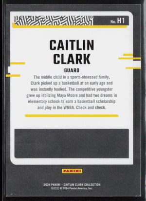 2024 Panini Caitlin Clark Collection - Highlights #H1 Caitlin Clark