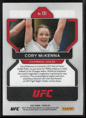 2022 Panini Prizm UFC #131 Cory McKenna