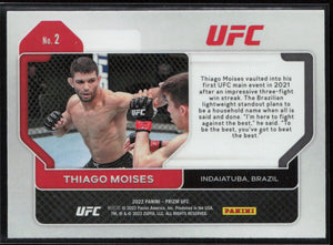 2021 Panini Prizm UFC #2 Thiago Moises