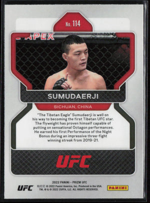 2022 Panini Prizm UFC #114 Sumudaerji