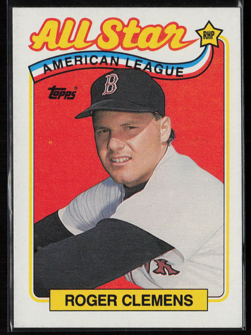 1989 Topps #405 Roger Clemens