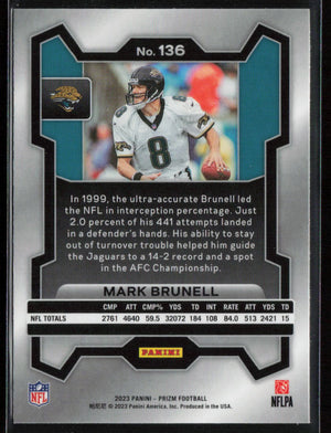 2023 Panini Prizm #136 Mark Brunell