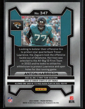 2023 Panini Prizm #347 Anton Harrison