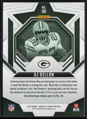 2023 Panini Rookies & Stars #36 AJ Dillon