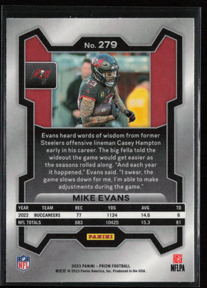 2023 Panini Prizm #279 Mike Evans