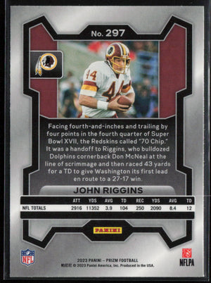 2023 Panini Prizm #297 John Riggins