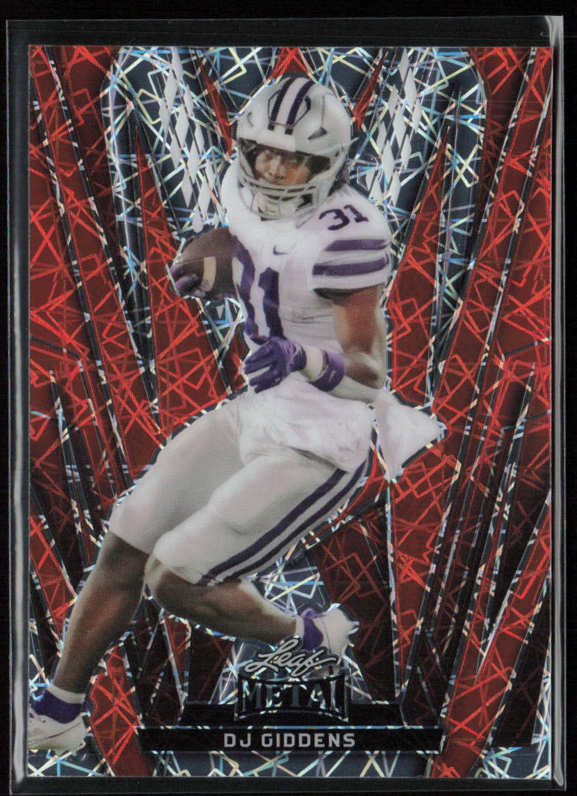 2024 Leaf Metal #33 DJ Giddens 1/1