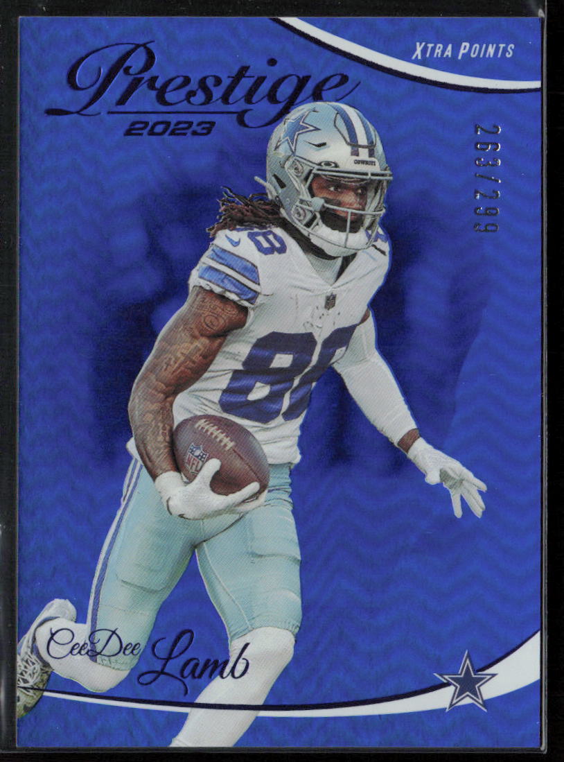 2023 Prestige #77 Ceedee Lamb Blue /299