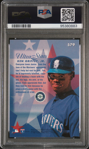 1996 Ultra #579 Ken Griffey Jr. PSA 9